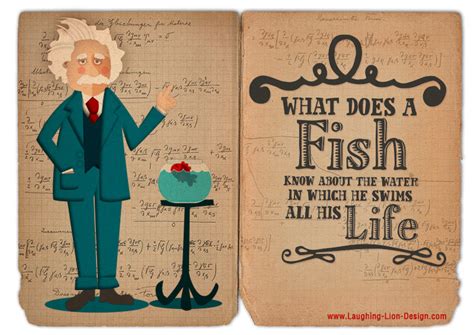 By Albert Einstein Quotes About Fish Quotesgram