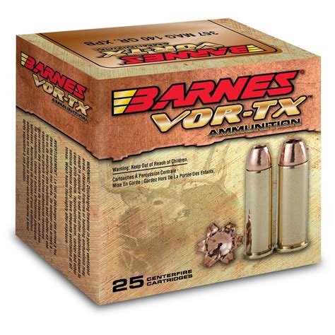 20 Rds Barnes Vor Tx 44 Rem Mag 225 Grain Xpb Handgun Hunting Ammo