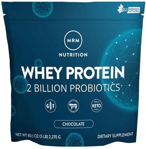 Mrm Metabolic Whey Protein Powder Rich Chocolate 5 Lb