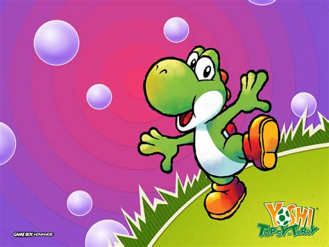 Download Wallpaper For 2560x1440 Resolution Yoshi Cartoons Bubbles