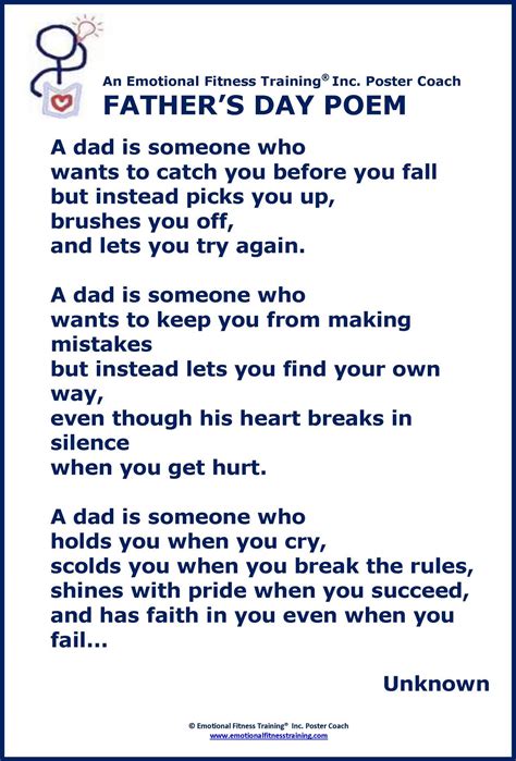 The Poem For Fathers Day Poem