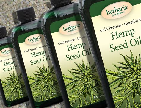 It has been used in the far east for centuries as both a natural health remedy and beauty staple. Herbaria Hemp Seed Oil - Cold-Pressed - Unrefined