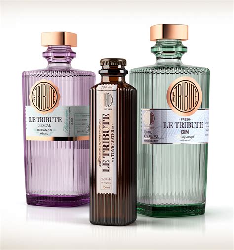Available on the following languages: LE TRIBUTE — The Dieline | Packaging & Branding Design ...