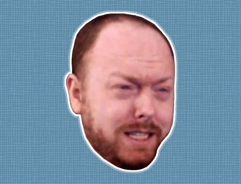 pat stares at 6 years ago on twitter i ve seen this face slapped onto so many memes at this