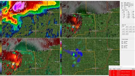 Brief Tornado Touchdown In Sully Iowa 4423 Emerg Mgt Report Youtube