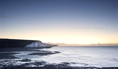 Seven Sisters Chalk Cliffs Winter Sunrise Photograph By Matthew Gibson