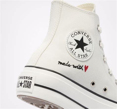 Lista 99 Foto Converse White And Red Crafted With Love Actualizar