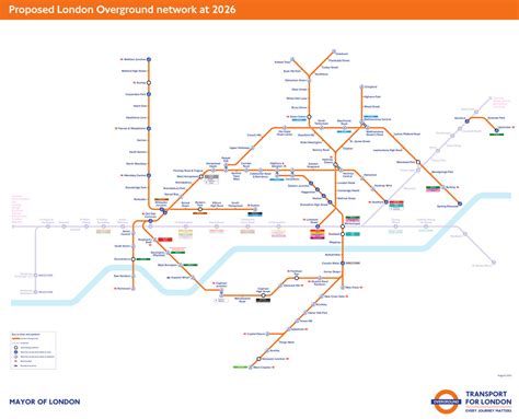 New London Overground Map Includes The Barking Extension