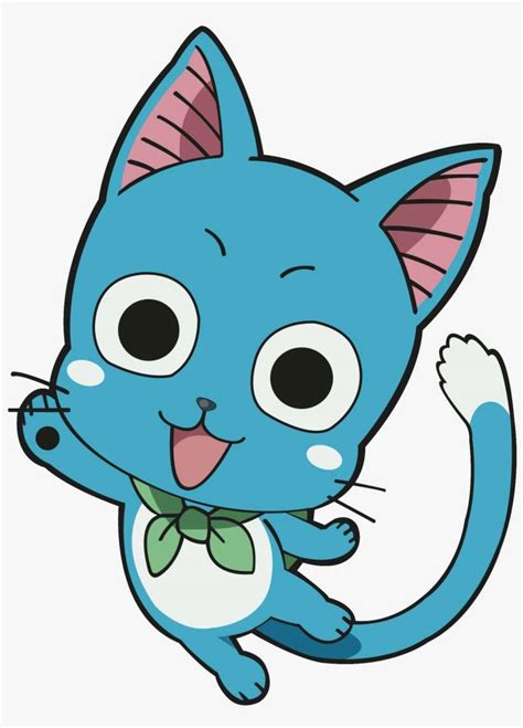 Happy Fairy Tail Happy Icon Png Image Transparent Png Free Download On