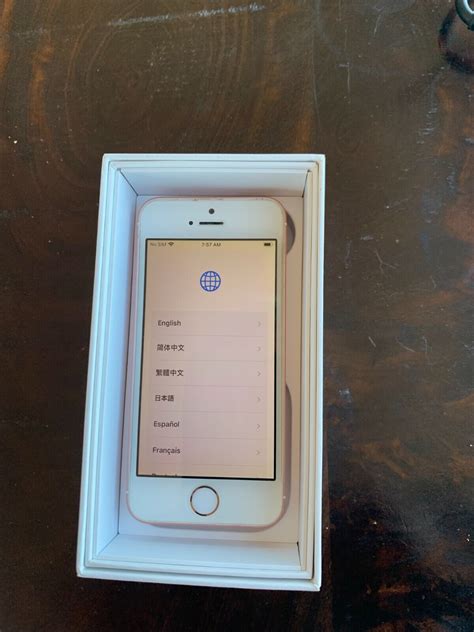 Apple Iphone Se 64gb Rose Gold Unlocked A1662 Cdma Gsm