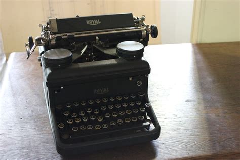 Royal Typewriter Free Stock Photo Public Domain Pictures