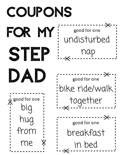 All About My Step Dad Father S Day Printable Book Diy Etsy