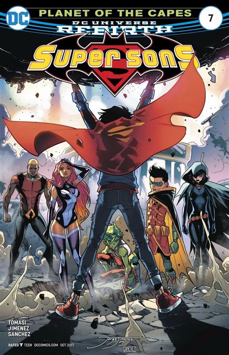 Super Sons 7 Planet Of The Capes Review Comic Book Revolution