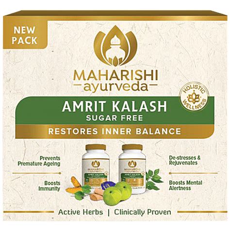 Buy Maharishi Ayurveda Amrit Kalash Nectar And Ambrosia Sugar Free