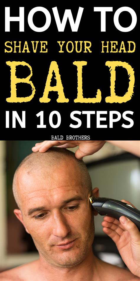 How To Shave Your Head Bald And Still Look Good The Bald Brothers Shaving Your Head Shaved