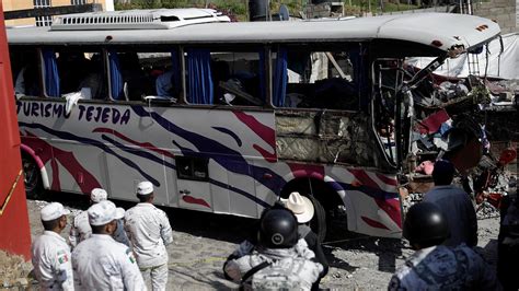 At Least 19 Killed In Central Mexico Bus Crash Stimulus Check Up