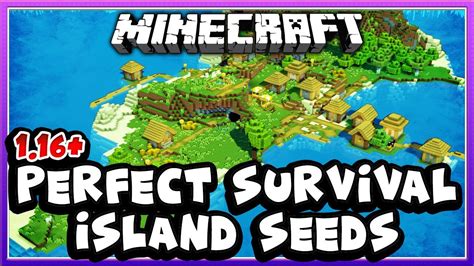 5 Perfect Minecraft Survival Island Seeds Minecraft 116 Seeds Java