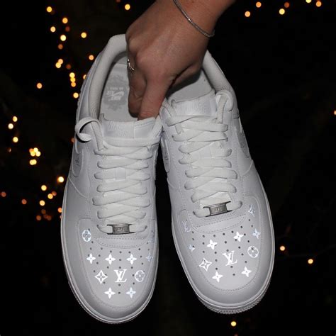 Browse our louis vuitton air force 1 collection for the very best in custom shoes, sneakers, apparel, and accessories by independent artists. Custom Reflective 3M Louis Vuitton Monogram Custom Air ...