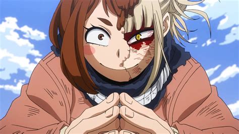 My Hero Academia Chapter 395 Toga And Ochacos Battle Comes To A