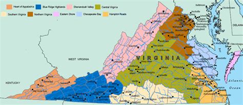 Piedmont Geography Of Virginia