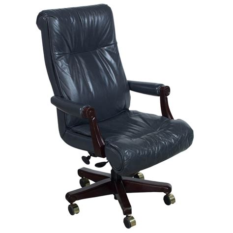 It comes in blue, yellow, purple, and red so you have many colors to choose from. Harden 1405-100 Used Executive Leather Conference Chair ...