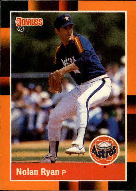 Get trading cards products like topps now, match attax, ufc cards, and wacky packages from a leading sports card and entertainment card creator at topps.com 1988 Donruss Baseball's Best Houston Astros Baseball Card #232 Nolan Ryan | eBay