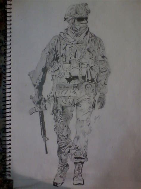 My Call Of Duty Drawing By Robertmagical On Deviantart