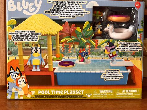 Bluey Pool Set Review Whats Good To Do