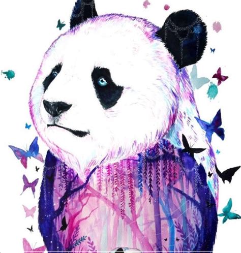 Cute Galaxy Panda Wallpaper Wallpaper Cave
