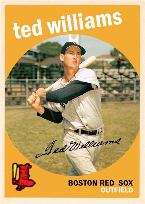 Luke appling (94.0% in 1964), 3. 1959 Topps Ted Williams | Old baseball cards, Ted williams, Baseball trading cards