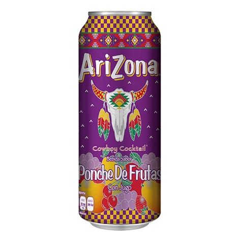 Bebida Arizona Ponche Frutas 680 Ml Walmart