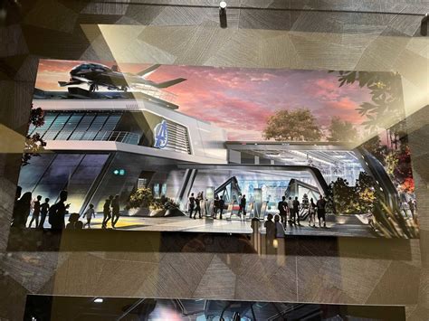 Photos Concept Art Of Upcoming E Ticket Attraction For Avengers Campus