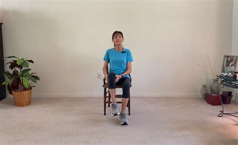 Seated Stretch For Seniors 15 Minutes Fitness With Cindy