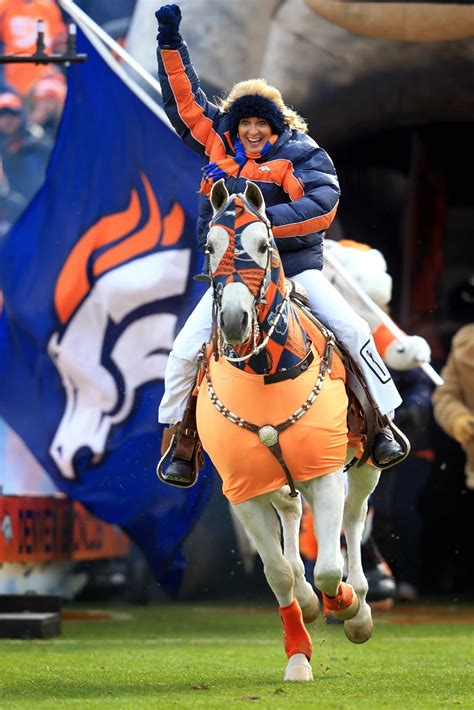 Ищете denver broncos mascot стикеры? Children 4 Horses: Meet Thunder the Broncos Mascot