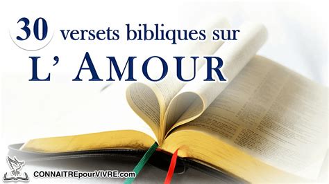 30 Versets Bibliques Sur L Amour