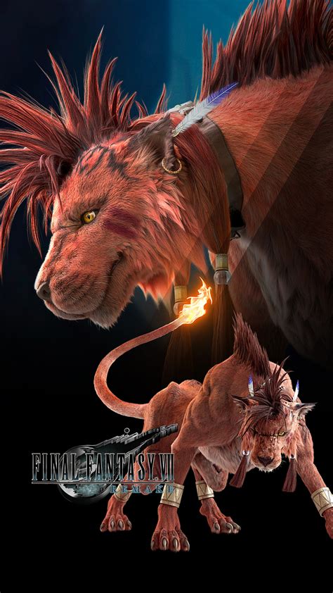 Final Fantasy Vii Remake Red Xiii Version 2 Wallpaper Cat With Monocle