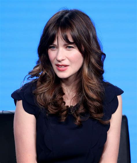 Zooey Deschanel New Girl Tv Show Panel At The Tca Winter Press Tour