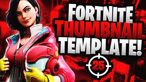 Fortnite Youtube Thumbnail Template Pack Rox By Acezproduction On