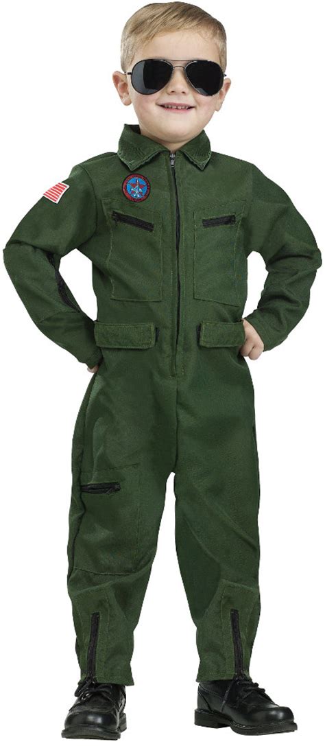 Child Topgun Aviator Costume Air Force Pilot Costumes