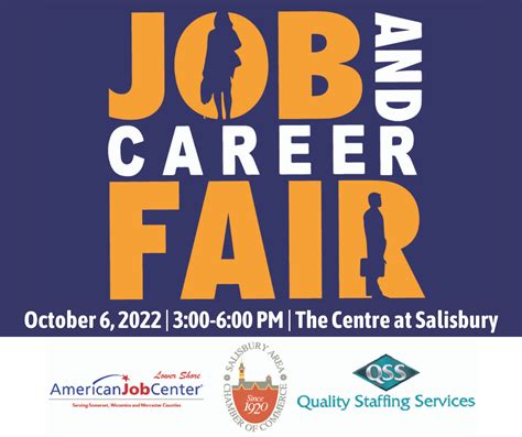 Job And Career Fair Salisbury Maryland Chamber Of Commerce