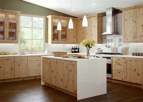 Pine kitchen furniture is chosen style for every modern design as the classic style in glamorous sense of the best. Rustic Pine Kitchen Cabinets Trio » Kitchen Cabinets ETC