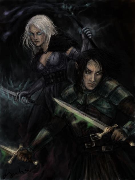Grey Wardens by DancinFox on DeviantArt | Grey warden, Dragon age, Fantasy characters