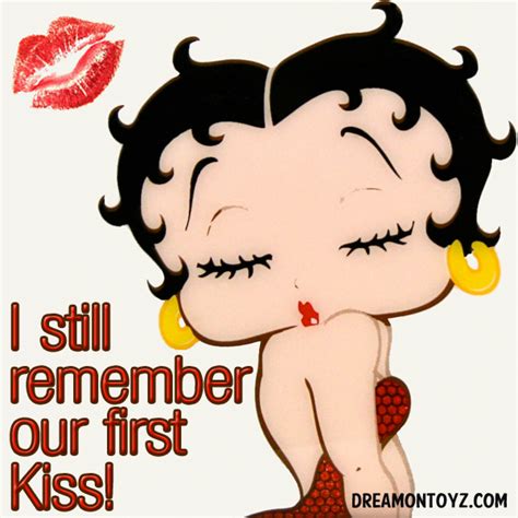 I Still Remember Our First Kiss More Betty Boop Graphics And Greetings