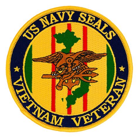 Us Navy Seals Vietnam Veteran Patch Flying Tigers Surplus