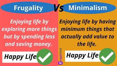 Frugal Living Vs Minimalism 9 Differences That You Must Know