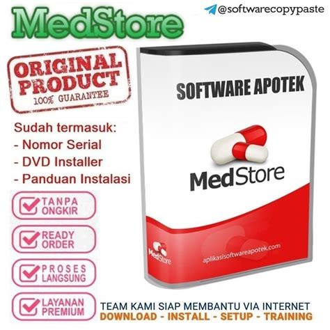 Jual Software Apotek Medstore V3210020 Terbaru Indonesiashopee