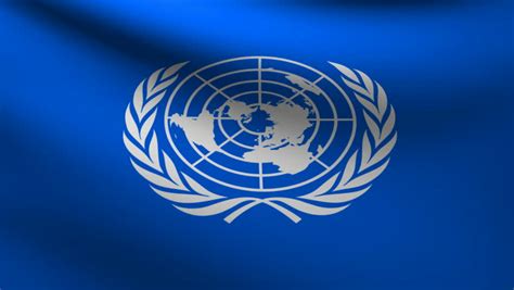 United Nations Flag Stock Footage Video 100 Royalty Free 15046600
