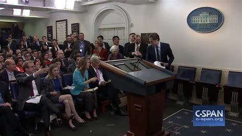 Watch White House Press Core Erupt With Frustration When Sean Spicer