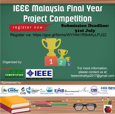 Final Year Project Competition 2017 Ieee Malaysia Students