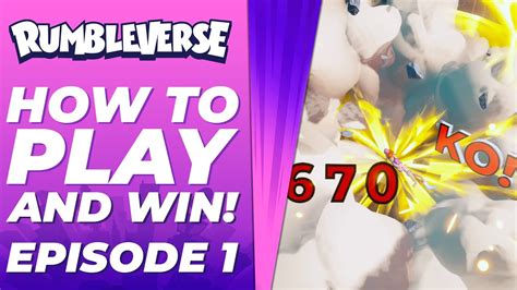 Rumbleverse How To Play And Win Gameplay Ep 1 Beginners Guide